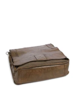 Kuriertasche Rindsleder khaki