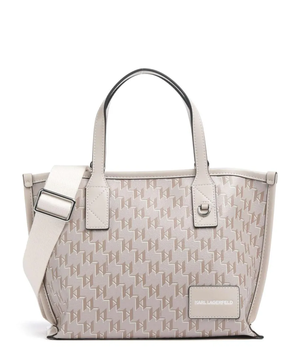 K/Voyage Small Handtasche Baumwolle, Polyester, Polyurethane beige