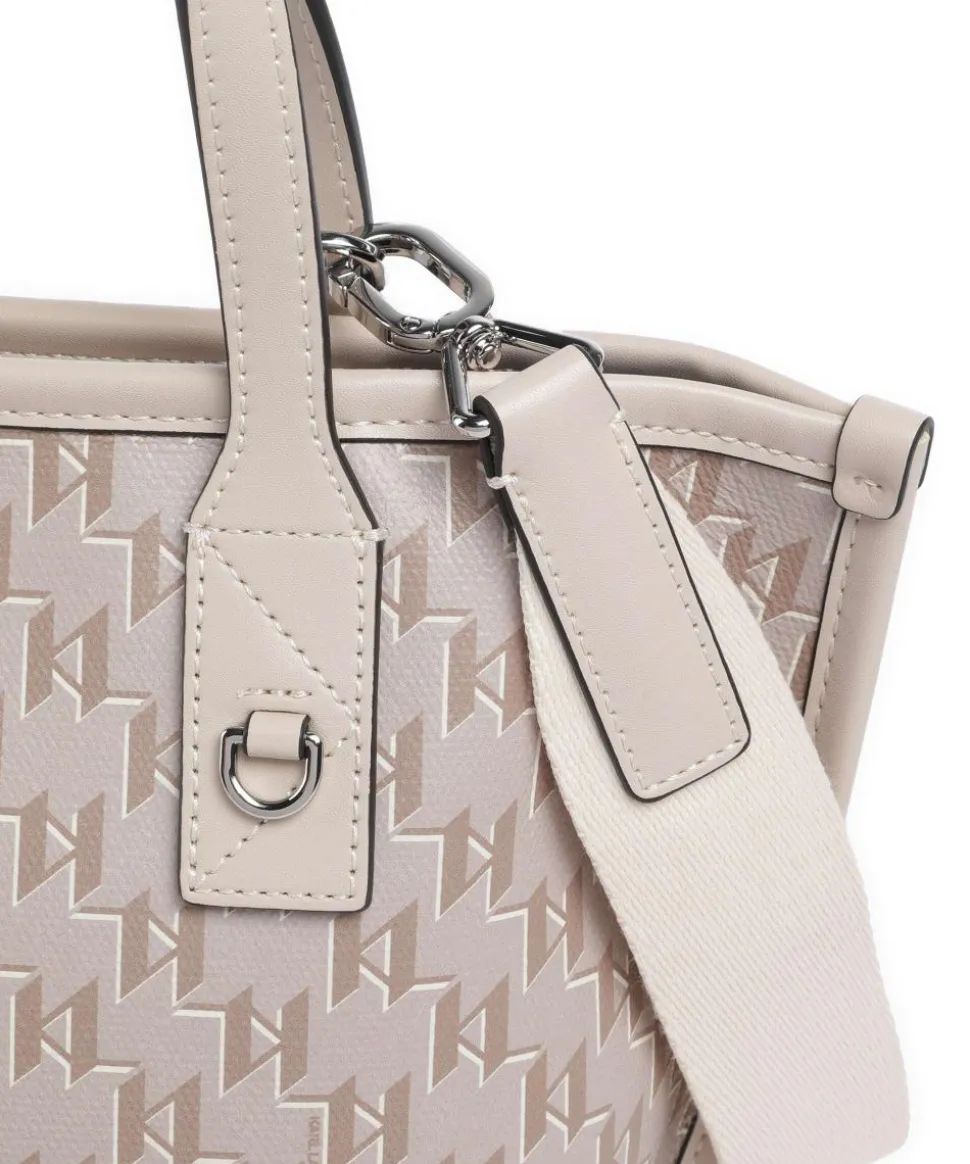 K/Voyage Small Handtasche Baumwolle, Polyester, Polyurethane beige