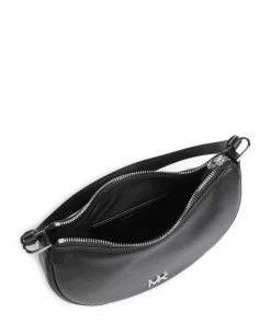 Kyla Schultertasche fein genarbtes Rindsleder schwarz