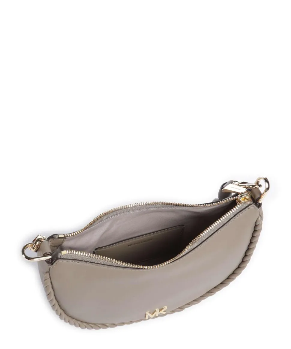 Kyla Small Schultertasche fein genarbtes Rindsleder taupe