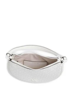 Kyla Small Schultertasche Lederimitat weiß