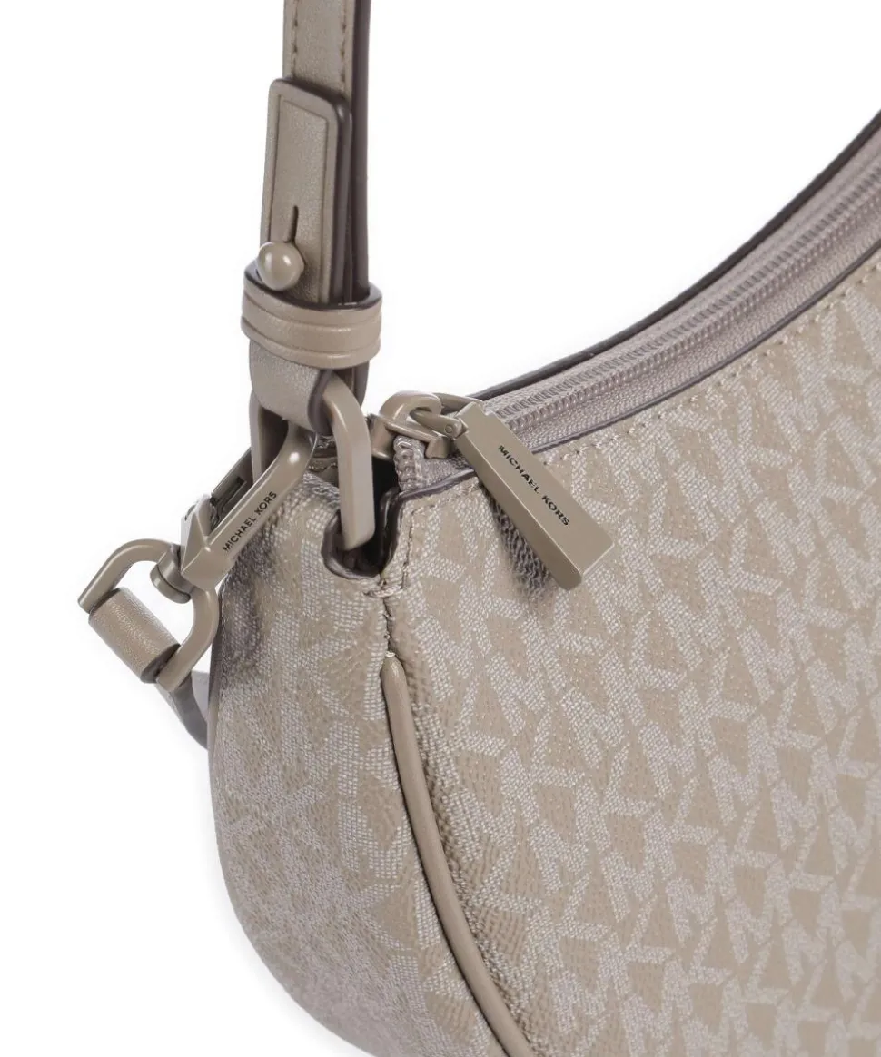Kyla Small Schultertasche Lederimitat taupe