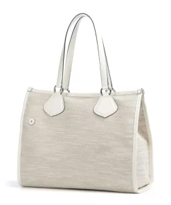 L Shopper Canvas elfenbein