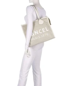 L Shopper Canvas elfenbein