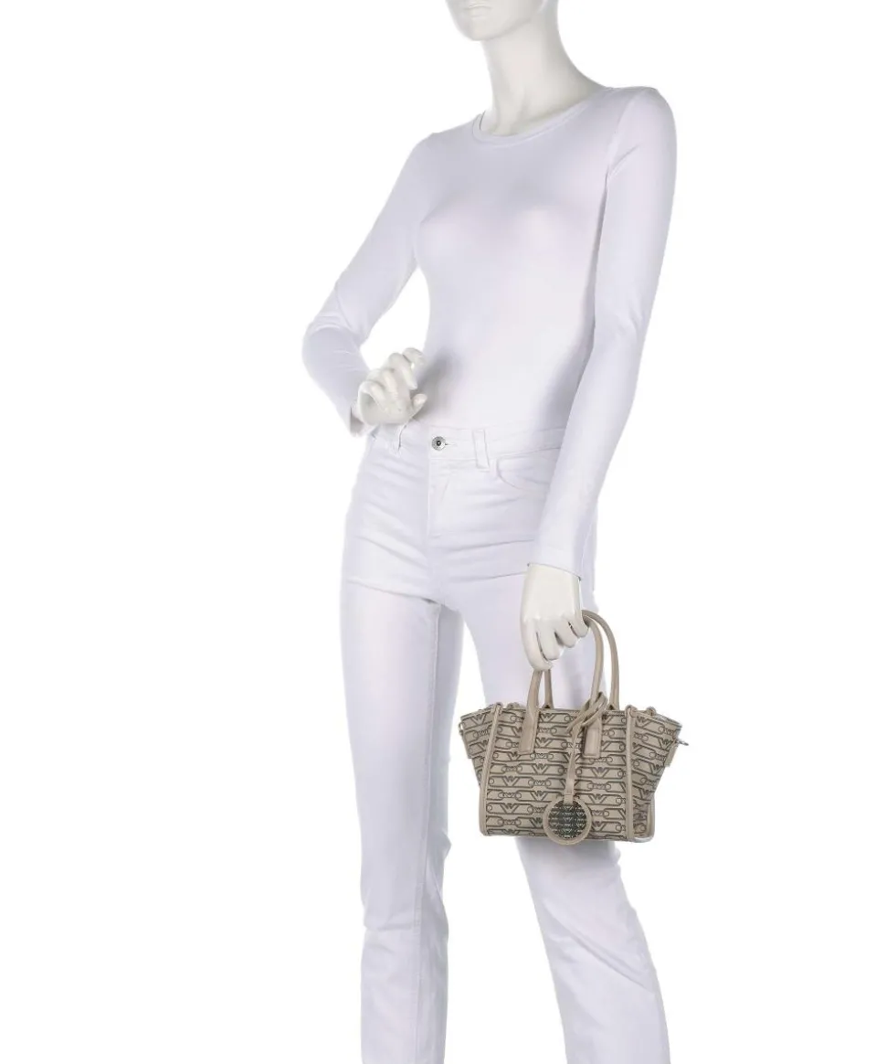 La Gio Umhängetasche Lederimitat beige