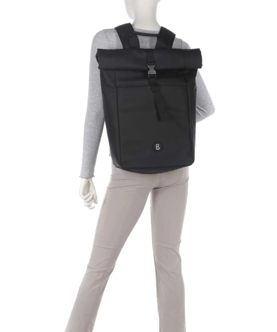 La Prava Leon Rolltop Rucksack 14″ Polyurethane schwarz