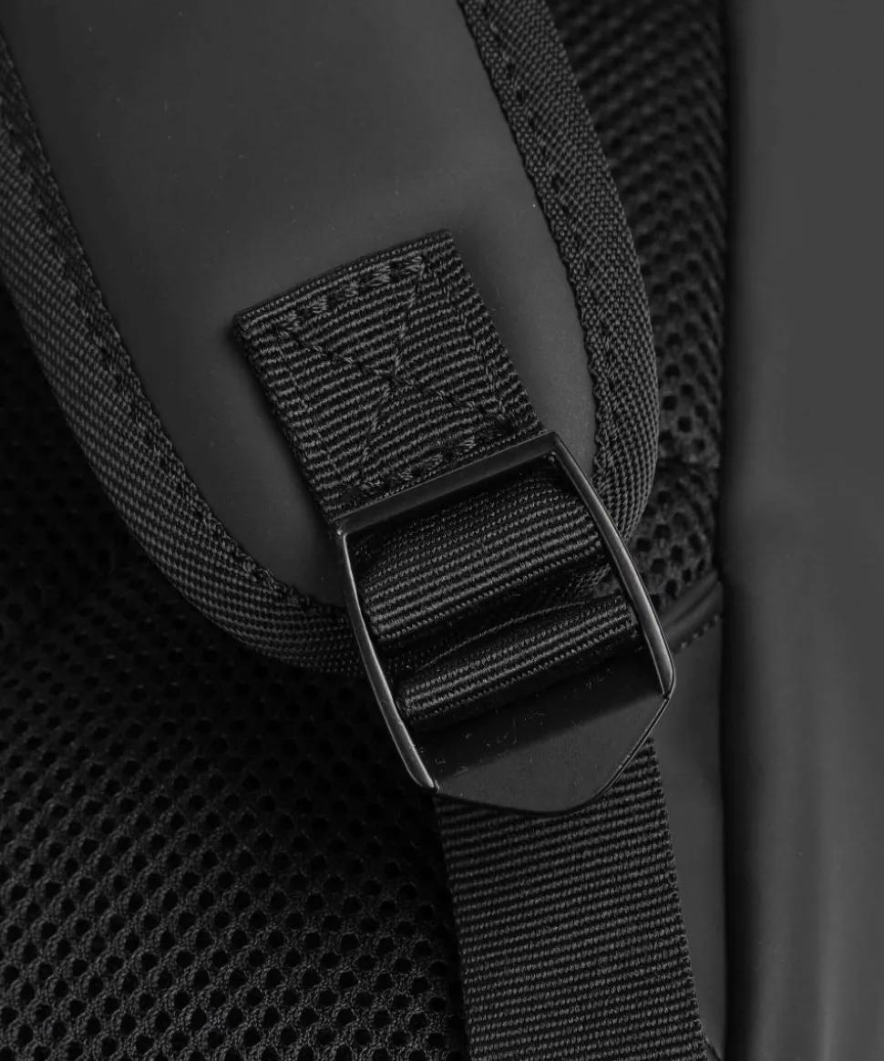 La Prava Leon Rolltop Rucksack 14″ Polyurethane schwarz