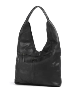 Lachnerstrasse 5 Shopper genarbtes Rindsleder schwarz