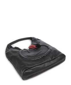 Lachnerstrasse 5 Shopper genarbtes Rindsleder schwarz