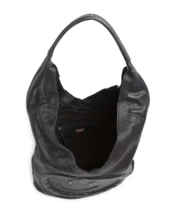 Lachnerstrasse 5 Shopper genarbtes Rindsleder schwarz