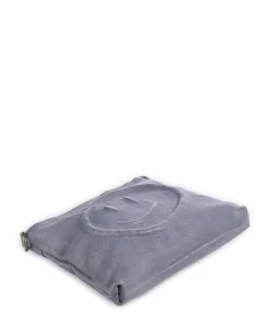 Lachnerstrasse 4 Umhängetasche genarbtes Rindsleder lavendel