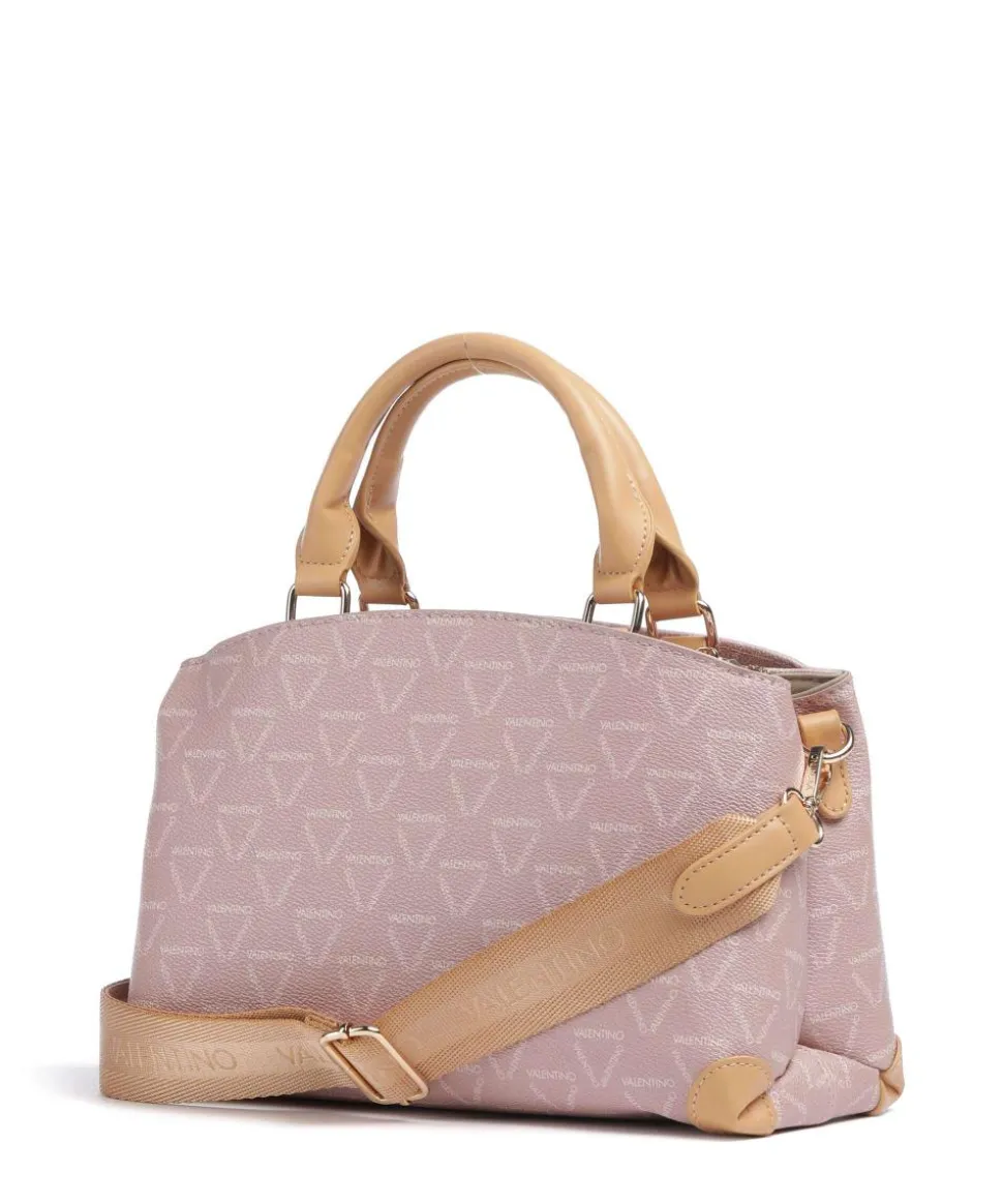 Lady Re Handtasche Lederimitat altrosa