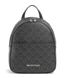 Lady Re Rucksack Lederimitat schwarz