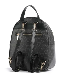 Lady Re Rucksack Lederimitat schwarz