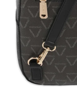 Lady Re Rucksack Lederimitat schwarz