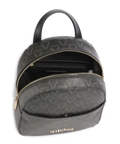 Lady Re Rucksack Lederimitat schwarz