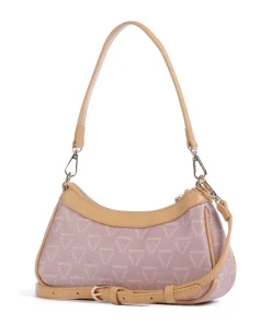 Lady Re Schultertasche Lederimitat altrosa