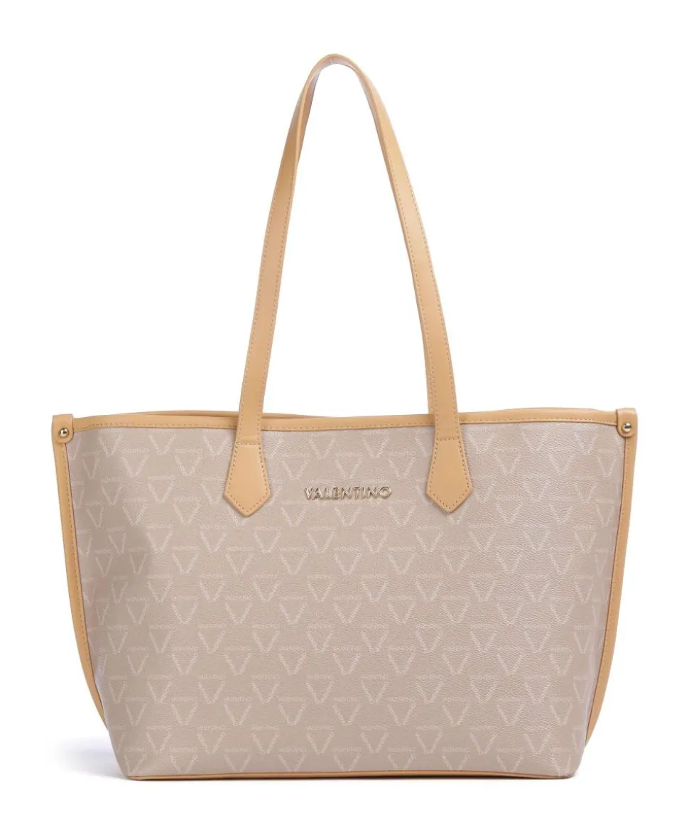 Lady Re Shopper Lederimitat beige
