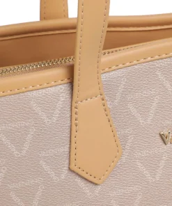 Lady Re Shopper Lederimitat beige