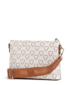 Lady Re Umhängetasche Lederimitat weiß