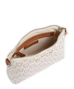 Lady Re Umhängetasche Lederimitat weiß