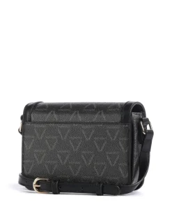 Lady Re Umhängetasche Lederimitat schwarz