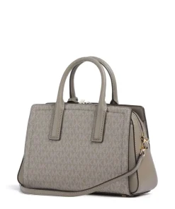 Laila Small Handtasche Lederimitat taupe