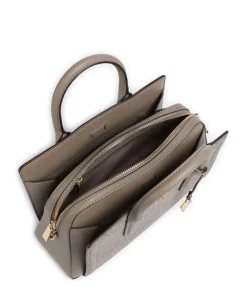 Laila Small Handtasche Lederimitat taupe