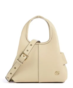 Lana 23 Handtasche genarbtes Leder vanillegelb
