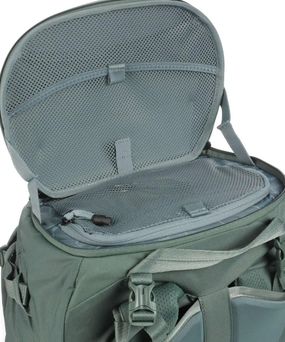 Landmark 60 W Reiserucksack recyceltes Polyester grün