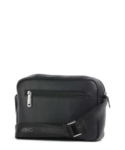 Landon Umhängetasche Lederimitat schwarz