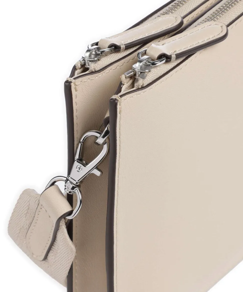 Landyn Medium Umhängetasche fein genarbtes Rindsleder sand