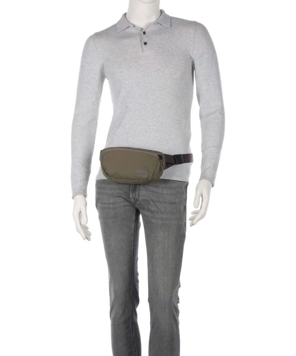 Laneway 2L Gürteltasche recyceltes Nylon olivgrün