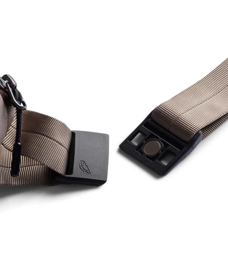 Laneway 2L Gürteltasche recyceltes Nylon taupe