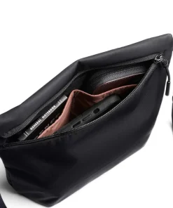 Laneway 3.5L Umhängetasche recyceltes Nylon schwarz