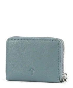 Lantea Aena Geldbörse genarbtes Ziegenleder petrol