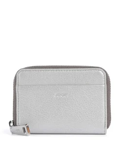 Lantea Aena Geldbörse genarbtes Ziegenleder silber