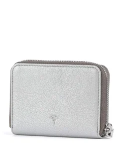 Lantea Aena Geldbörse genarbtes Ziegenleder silber
