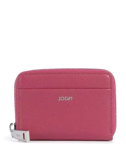 Lantea Aena Geldbörse genarbtes Ziegenleder pink