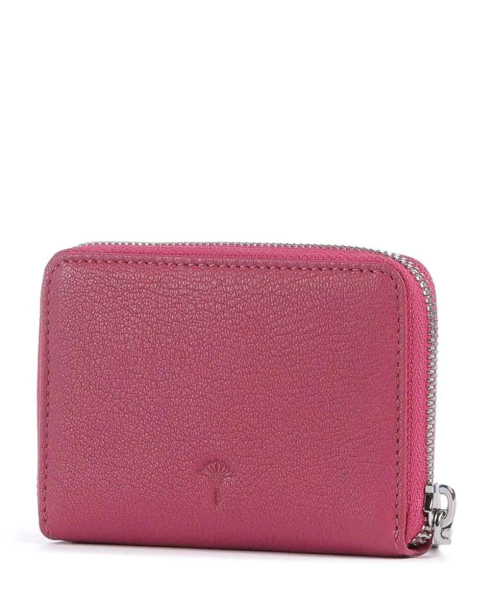 Lantea Aena Geldbörse genarbtes Ziegenleder pink