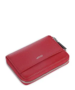 Lantea Aena Geldbörse genarbtes Ziegenleder rot