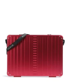 Laptoptasche 17″ Aluminium rot