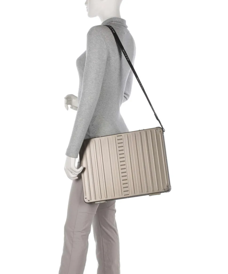 Laptoptasche 17″ Aluminium silber