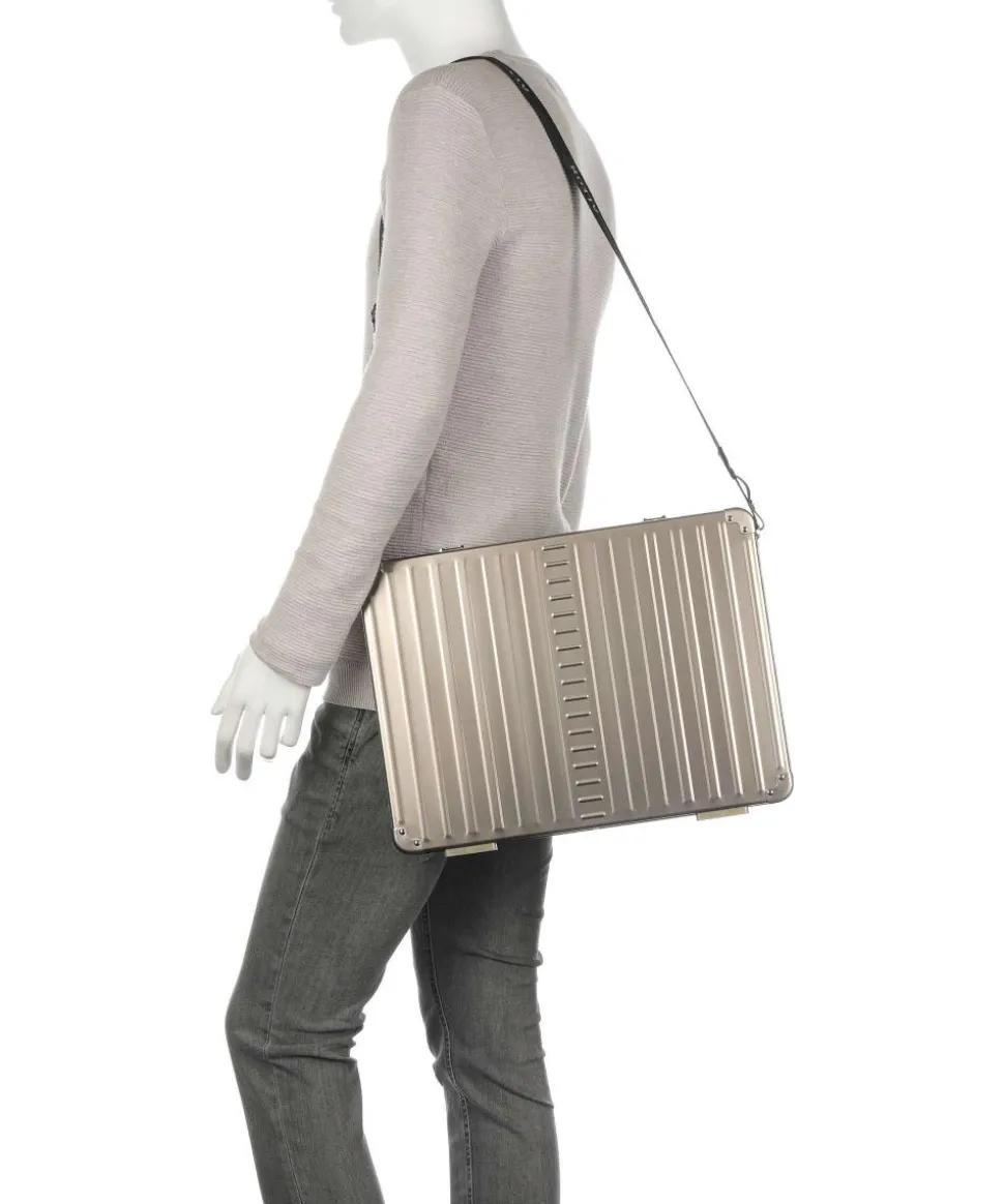 Laptoptasche 17″ Aluminium schwarz