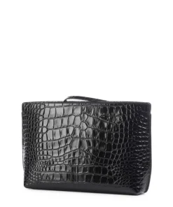 Large Kosmetiktasche schwarz 25 cm