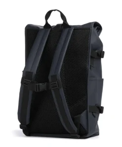 Large Rolltop Rucksack 16″ Polyester, Polyurethane navy