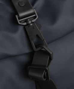 Large Rolltop Rucksack 16″ Polyester, Polyurethane navy