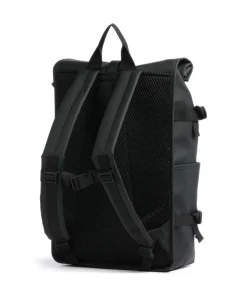 Large Rolltop Rucksack 16″ Polyester, Polyurethane schwarz