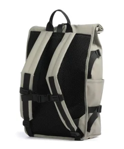 Large Rolltop Rucksack 16″ Polyester, Polyurethane graugrün